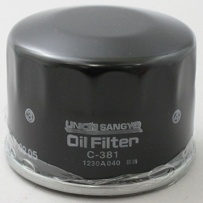 【ユニオン産業】 オイルエレメント （オイルフィルター） 三菱 / C-381