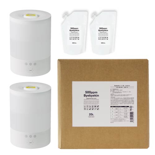 �������ǻ��� 500ppm�� �Х��Х��� Ķ���Ȳü��� 2�� �ͤ��ؤ��Ѹ���10L��1�� 500mL�ߥ˥ѥ�����2�ĥ��å� �������ǻ��� ���ݾý� �ڥåȽ��к�...