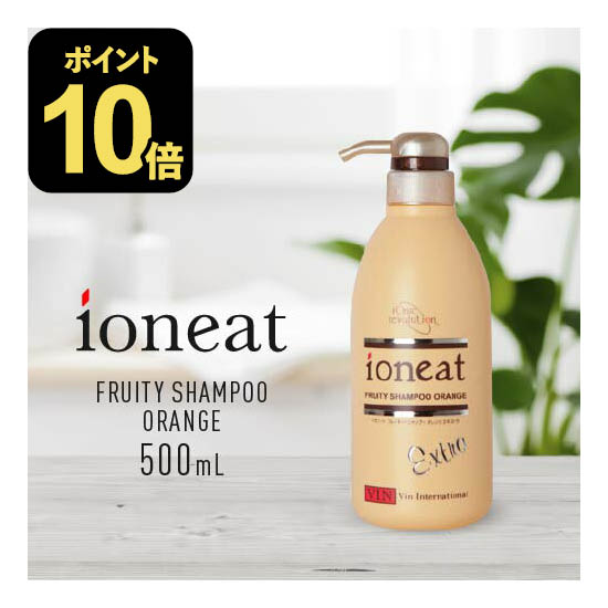 【ポイント10倍】 イオニート フルーティーシャンプー エキストラ オレンジ 500mL バン シャ