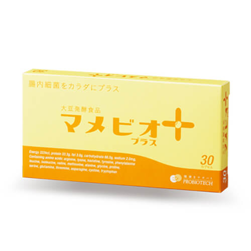 大豆発酵食品マメビオプラス 30粒[ 大豆発酵食品 / 土壌菌カプセル / 健康食品 / BF4菌群 ]【メール便】のサムネイル