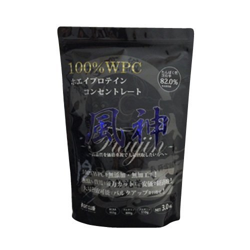 ファイトクラブ 風神プロテイン 3kg ホエイ・プロテイン・コンセントレート