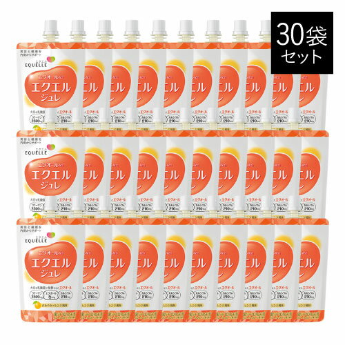 【たっぷり30袋】大塚製薬 エクエルジュレ 100g×30袋 [ エクオール EQUELLE 大豆イソフラボン サプリ ゼリー飲料 コラーゲン・カルシウム配合 ]