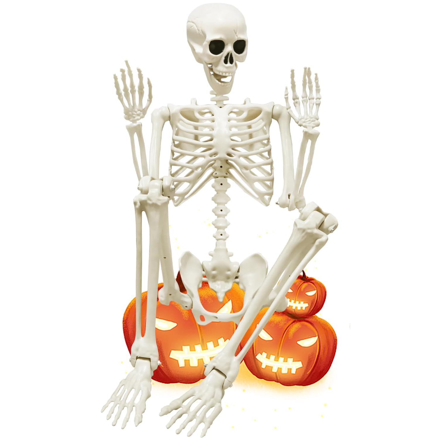 ハロウィン 骸骨 飾り 90cm/170cm等身大 スケルトン ハロウィン飾り 怖い お化け屋敷 髑髏 恐怖 肝試し..