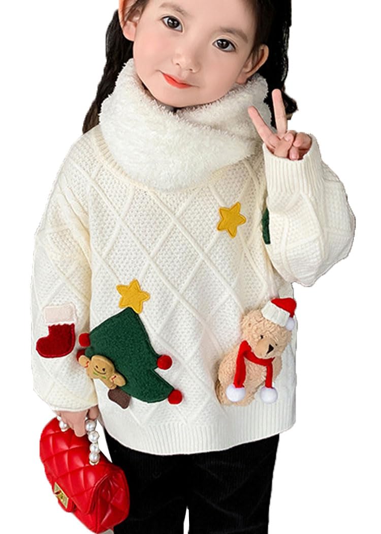 子供服 セーター クリスマスセーター ニット キッズ セーター トップス 長袖 プル...