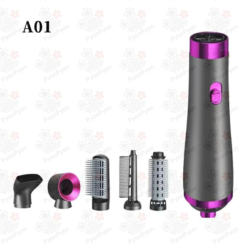 ドライヤー 【5in1多機能】大風量 速乾 ヘアドライヤー 1200W 冷熱風 ヘアケア 3段...