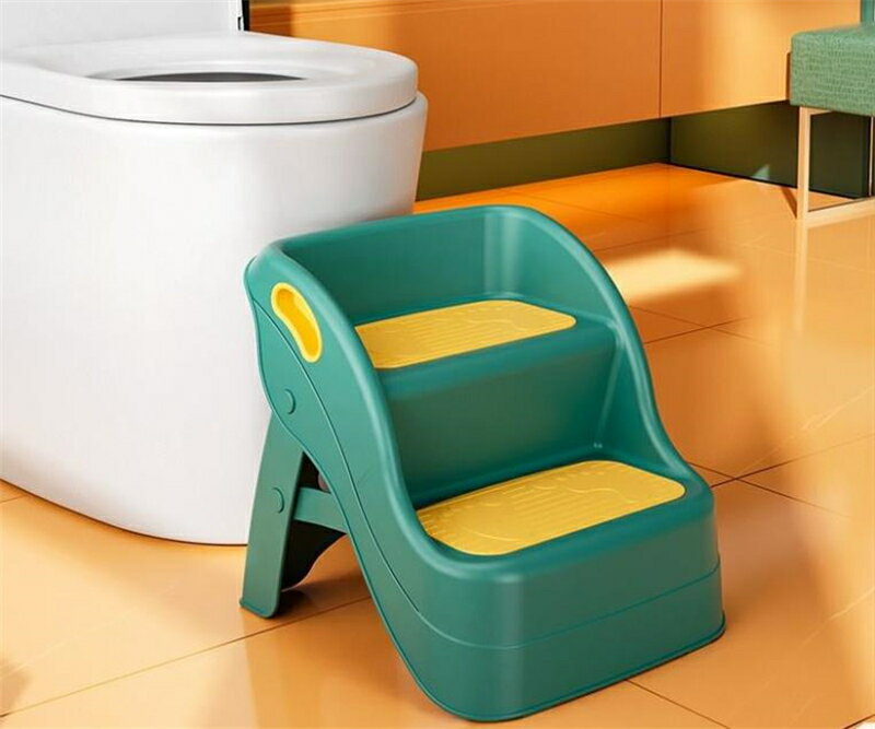 踏み台 子供 フットスツール トイレ用 滑り止め 取り外し可能 耐荷重 可愛い 耐久性 耐荷重 椅子 収納持ち運び便利 大人 子供兼用 折り畳み式 耐荷重 超軽量 2段ステップ