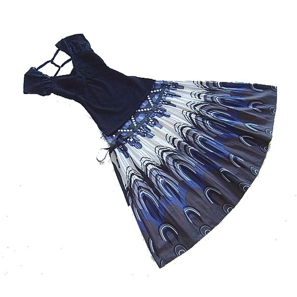 セットアップ 2点セット バスト大きく見せるレースニット&美しいグラデーションフレアスカート