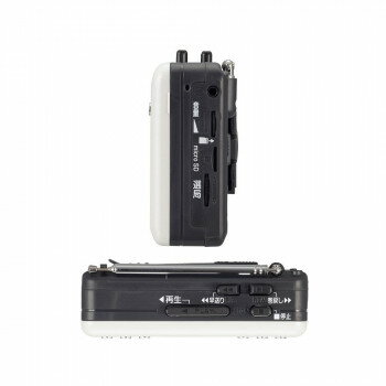 OHM AudioComm デジタル録音ラジオカセット CAS-381Z