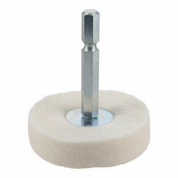 H＆H六角軸軸付ステンレス鏡面仕上用バフ HFE6-50 332311