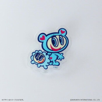 エンジェルブルー　アクリルクリップ　エンジェルブルー(ナカムラくんとひつじクン)　50×42mm(3)
