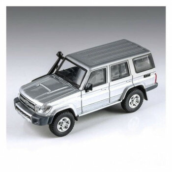 JADI トヨタ ランドクルーザー LC76 シルバーパール LHD 1/64スケール PA55312