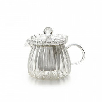 耐熱ガラス　フリル ティーポット S　T-770573