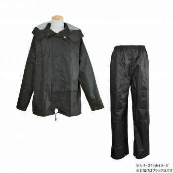 コヤナギ レインウェア ワークレイン M-100 ブラック 3L