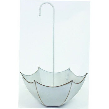 村田屋産業 アンブレラポット ホワイト L 5705