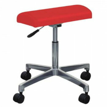 高田ベッド製作所 ワークスツール(キャスター付き) レッド TB-56-01
