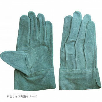 小野商事 エース 牛床革手袋 オイル加工 外縫い 内綿 AG4577