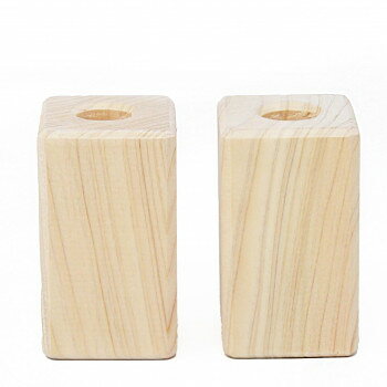 A＆K 国産ヒノキ 榊(さかき)立て 一対(2本組) 小サイズ ST-013