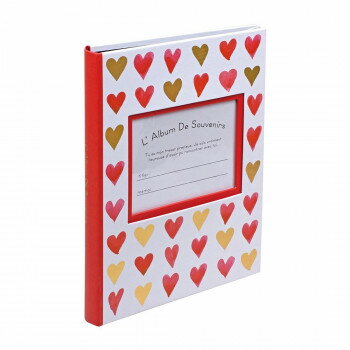 ナカバヤシ　ウィンドウカバーアルバムL80-ビビット-レッド　ア-FTPW-L-206-R