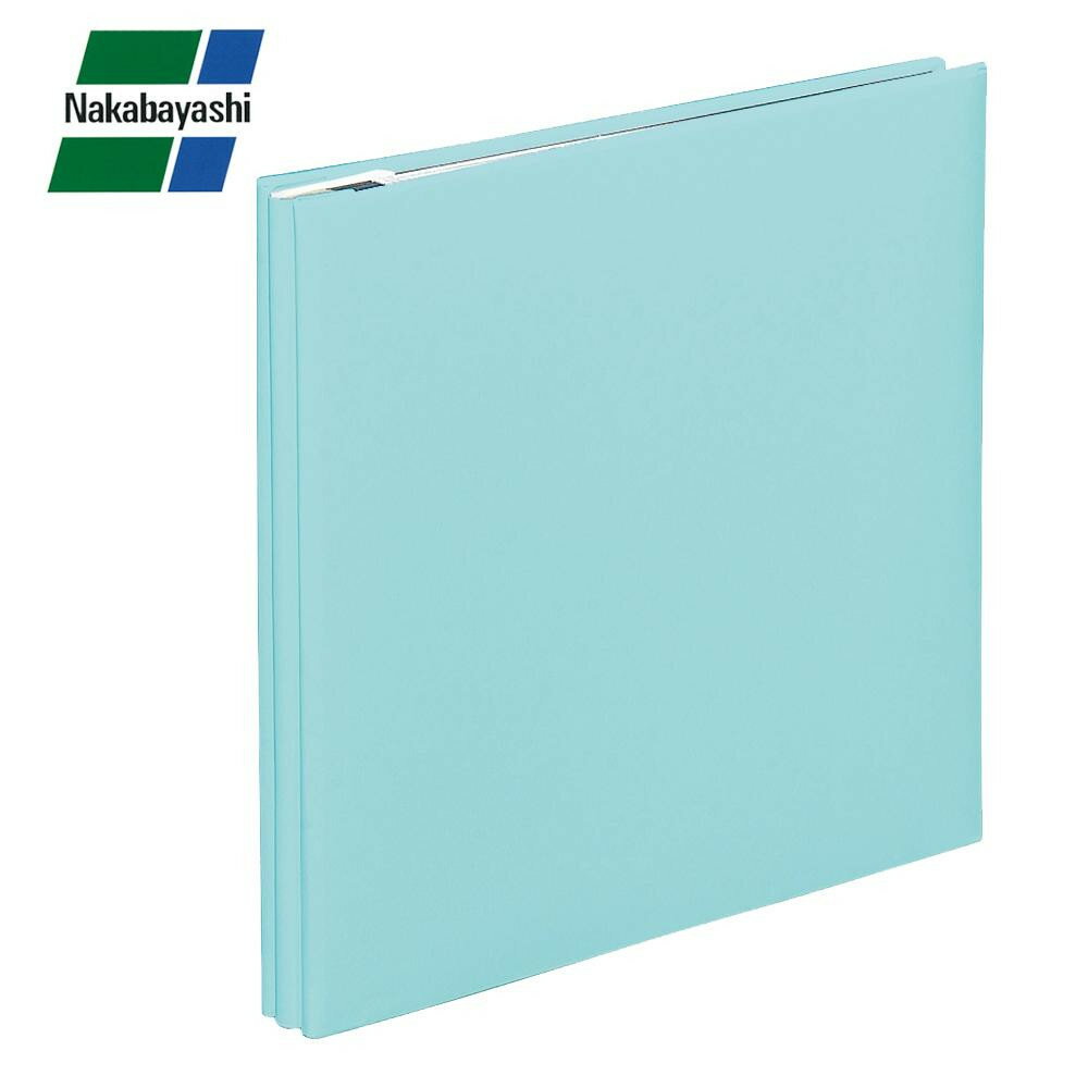 ナカバヤシ フエルアルバム デジタルフリーアルバム 100年台紙 デミサイズ ブルー アH-DF-132-B