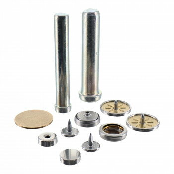 ホック一撃18mm　2入り　シルバー　H18PSSL　606923