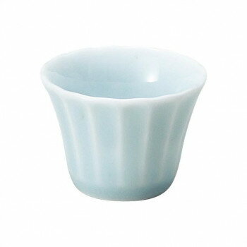 光洋陶器 花伝 かすみ 青白 ぐい呑み C-40cc 56180056