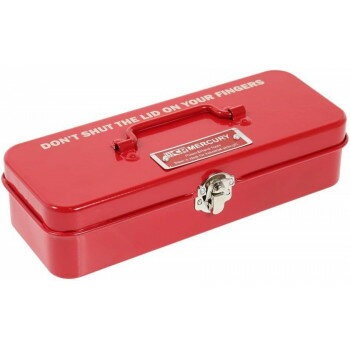 キーストーン マーキュリー ブリキミニツールボックス　レッド・MEBUMTBR