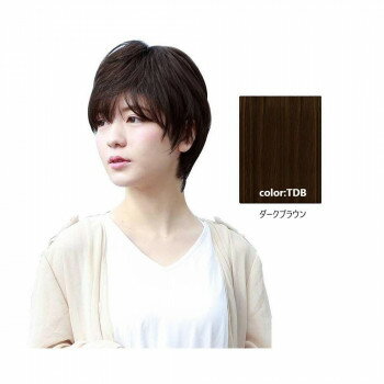 プリシラ 帽子ウィッグ ショート BO-01 耐熱　TDB・ダークブラウン