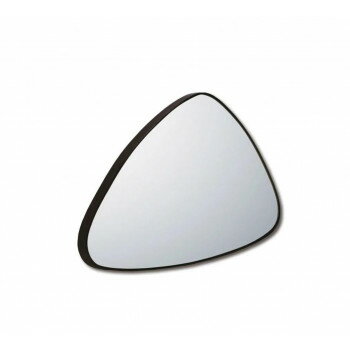 スリムライン ミラー「デュー」 グロスブラック SM-09052