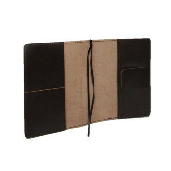 優美社　B006-00　牛革ブックカバー　L ダークブラウン