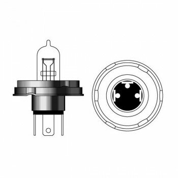 M＆Hマツシマ ハロゲンバルブ(1個) PH6E 12v 35/35w B2クリア 18 B2C