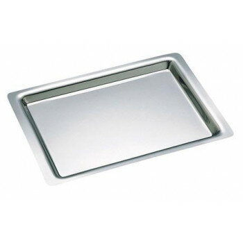 「北海道・沖縄・離島・一部地域へのお届けは別途送料を請求させていただきます。」「お客様都合でのキャンセルの場合、出荷前後にかかわらずキャンセル料などの手数料が発生いたしますので予めご了承ください。」「メーカーより取り寄せ商品のため、在庫状況によっては欠品・廃盤の可能性があります。あらかじめご了承ください。」調味料やキッチンの小物をのせたり、おつまみやお菓子をのせてお皿としても使えたり、更にはアクセサリーや文具をのせたり。使い方の幅が広いトレーです。※商品の仕様やデザインは予告なく変更する場合がございます。あらかじめ御了承ください。※食べ物がついたままの汚れた状態や水気を拭き取らず濡れたままの状態だと、錆の原因となってしまいます。出来るだけ清潔にお使いください。サイズ約300×220×14mm個装サイズ：6×30×22cm重量約313g個装重量：320g素材・材質18-8ステンレス生産国日本fk094igrjs