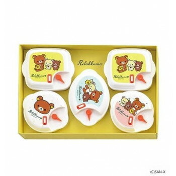 「リラックマ」電子レンジ容器5PC　RK-35