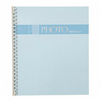 ナカバヤシ　ライトアルバム　ジムシリーズ　10R　ブルー　アL-JHO2-71-B