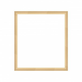 色紙額 桜三角 ゴールド 275×245 アクリル