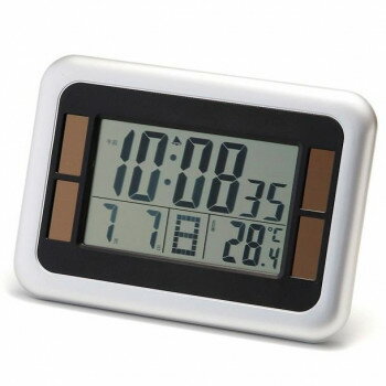 DXソーラー電波デジタル時計 1670