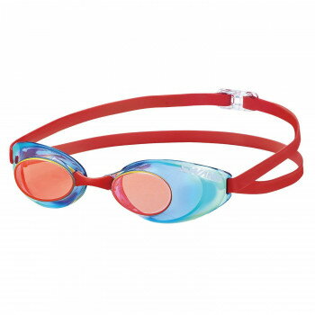 山本光学 SWANS スイムグラス ネイビー×シャドーミラー レッド SR-10M NASHD