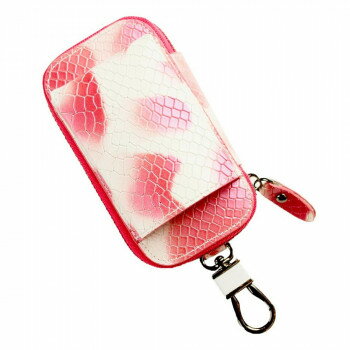 AWESOME(オーサム)　加熱式タバコケース　タバコ入れ付き　パイソンシリーズ　ホワイトピンク　IQT-PS005