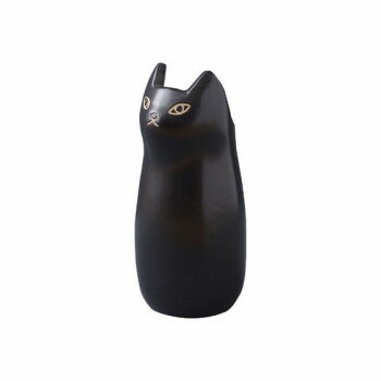 東谷 傘立て ブラック ネコ CLY-13BK