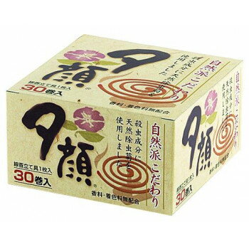 夕顔天然蚊とり線香30巻 T-8003