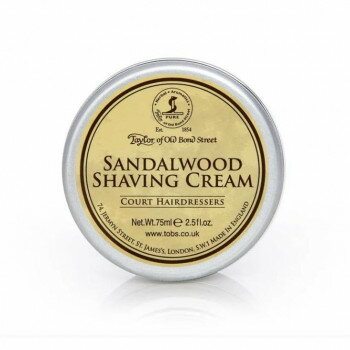 Taylor of Old Bond Street テイラー サンダルウッドシェービングクリーム 75ml