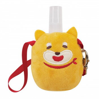 ぬいぐるみボトルホルダー　容量30mlスプレーボトル付　柴犬　NBH-981