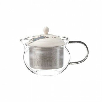 西海陶器 neko SSガラスポット 灰