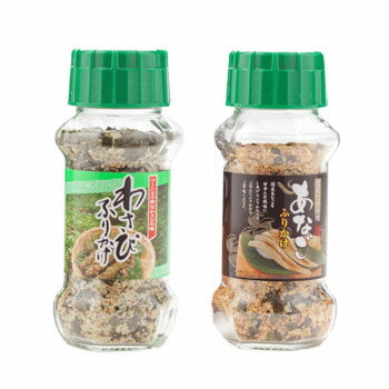 組合, 禮盒 - みなり わさびふりかけ 85g・あなごふりかけ 80g　各15個セット