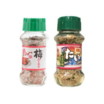 みなり 梅ふりかけ 85g・たいふりかけ 85g　各15個セット