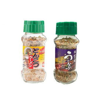みなり とんこつラーメンふりかけ 80g・国産うなぎふりかけ 75g　各15個セット q-uoli-10808742 QUOLI パッケージ画像