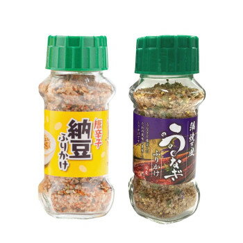 みなり 唐辛子納豆ふりかけ 90g・国産うなぎふりかけ 75g　各15個セット