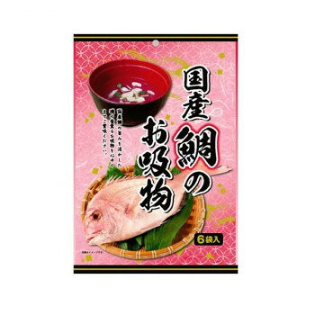 みなり 国産鯛のお吸物(3.4g×6)　30個 q-uoli-10809320 QUOLI パッケージ画像