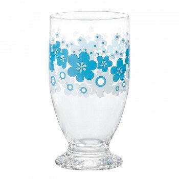 アデリアレトロ 台付きグラス320 花の輪 1931