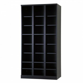 豊國工業 オープンタイプ可動棚式6人用3列4段 W900 RLK-KKK6490-B