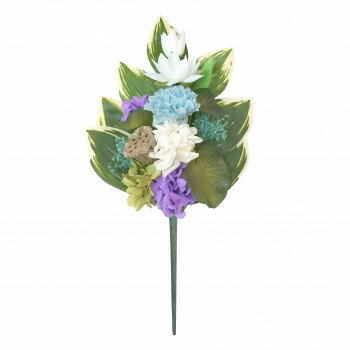 お供え用 四季仏花 プリザーブドフラワー 夏(ハス) S C37400S